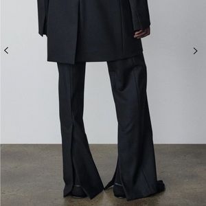 The Row Black NWT Pavot trousers size 4